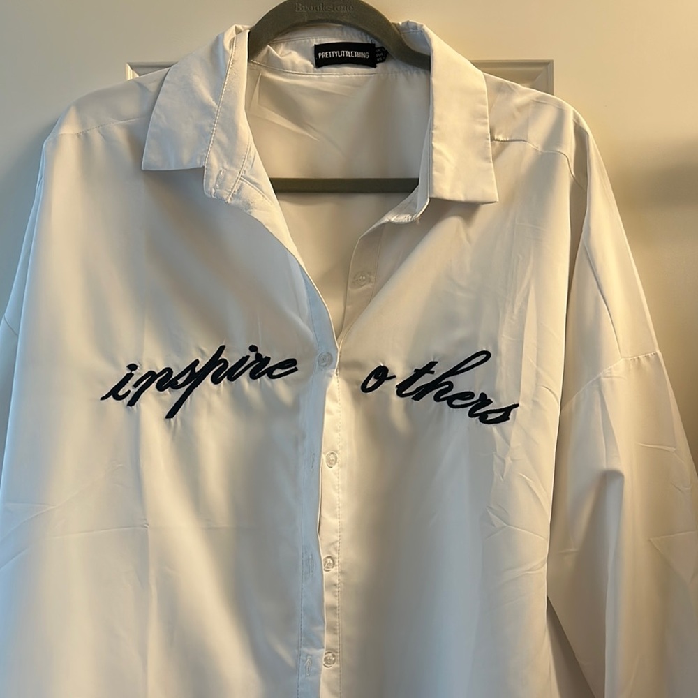 PrettyLittleThing White Shirt for Men